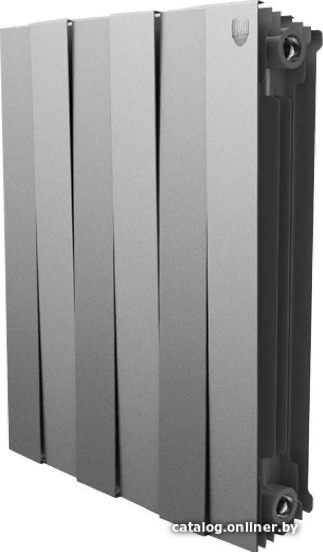 Биметаллический радиатор Royal Thermo PianoForte 500 Silver Satin (12 секций)