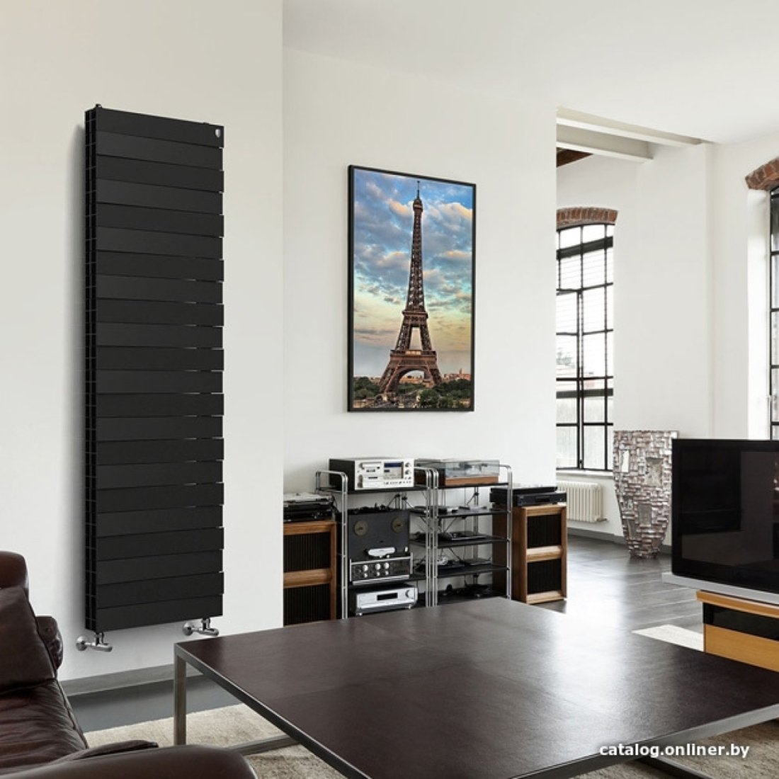 Биметаллический радиатор Royal Thermo Pianoforte Tower 500 Noir Sable (22 секции)