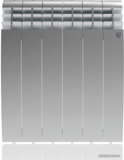 Алюминиевый радиатор Royal Thermo Biliner Alum 500 Silver Satin (8 секций)