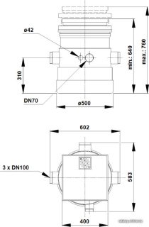 Насосная станция Grundfos Liftaway B40-1