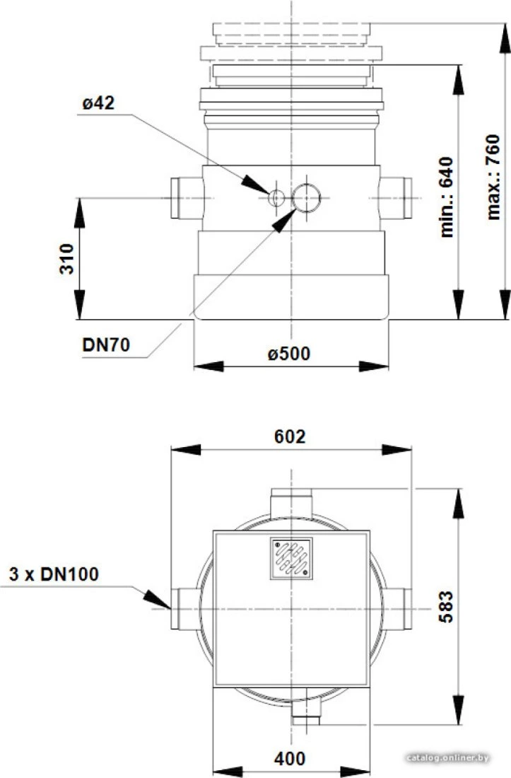 Насосная станция Grundfos Liftaway B40-1